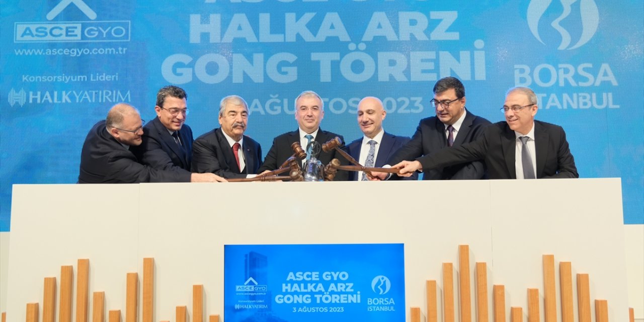 Borsa İstanbul'da gong ASCE GYO için çaldı