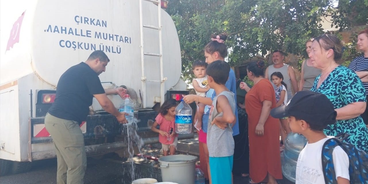 Bodrum'da su kesintileri yaşanıyor