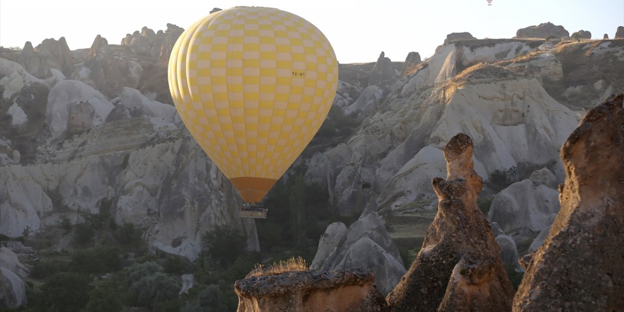 Kapadokya'yı 7 ayda 2 milyondan fazla turist ziyaret etti