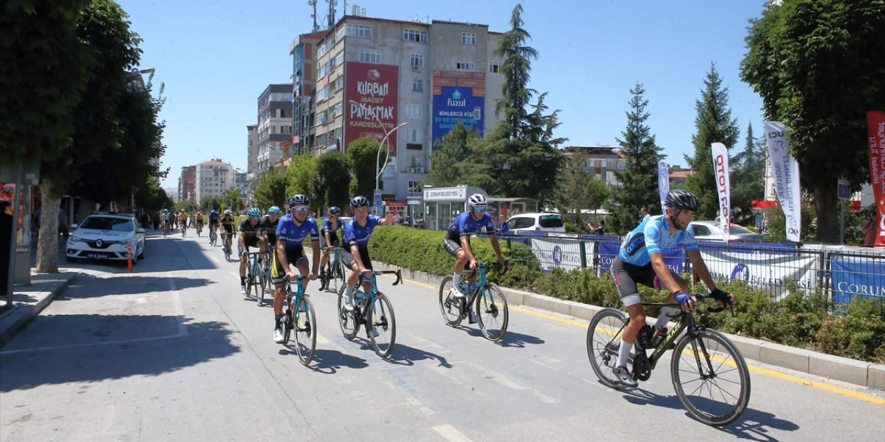 100. Yıl Cumhuriyet Bisiklet Turu'nun Samsun-Çorum etabı sona erdi