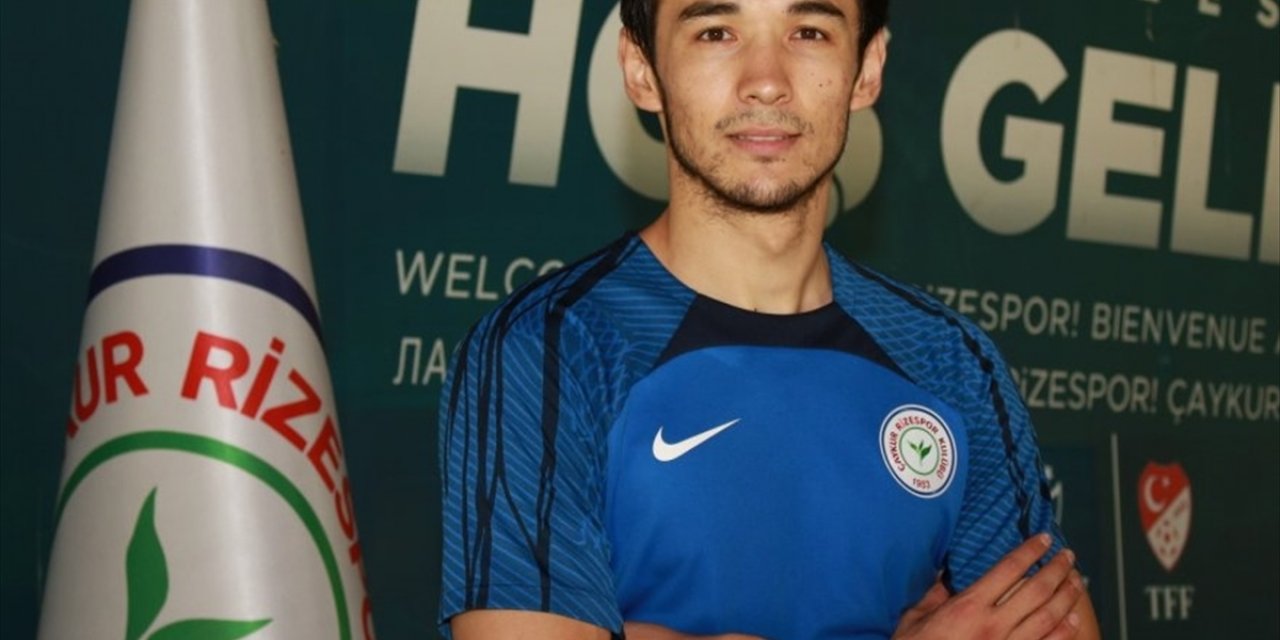 Çaykur Rizespor, Özbek futbolcu Khusniddin Alikulov'u transfer etti