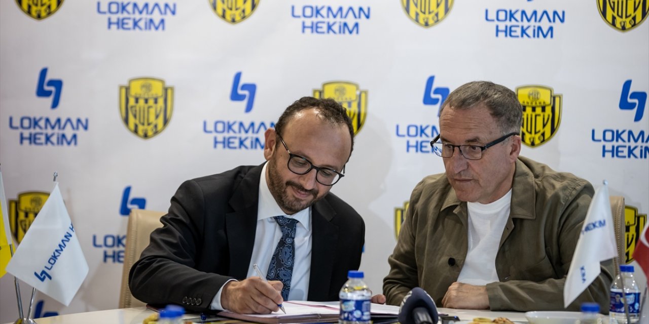 MKE Ankaragücü, Lokman Hekim Sağlık Grubu'yla sponsorluk anlaşmasını yeniledi