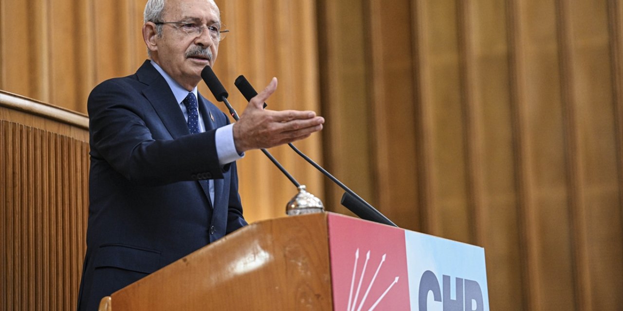 Kılıçdaroğlu, CHP TBMM Grup Toplantısı'nda konuştu: