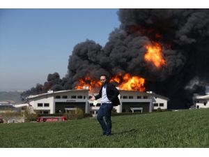 GÜNCELLEME 2- Arnavutköy'de fabrika yangını