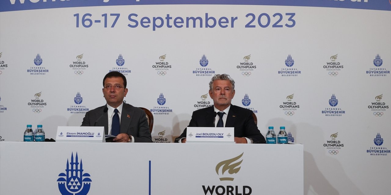 İBB Başkanı İmamoğlu, Dünya Olimpian Forumu'yla ilgili konuştu: