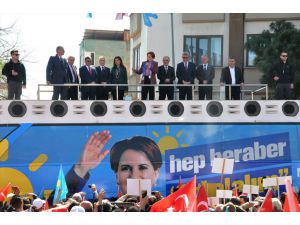 İYİ Parti Genel Başkanı Akşener, Bursa'da