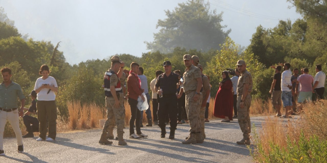 GÜNCELLEME - Hatay'da çıkan orman yangını kontrol altına alındı