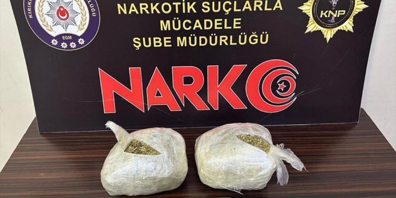 Kırıkkale'de kargo aracında 2 kilo 194 gram uyuşturucu bulundu