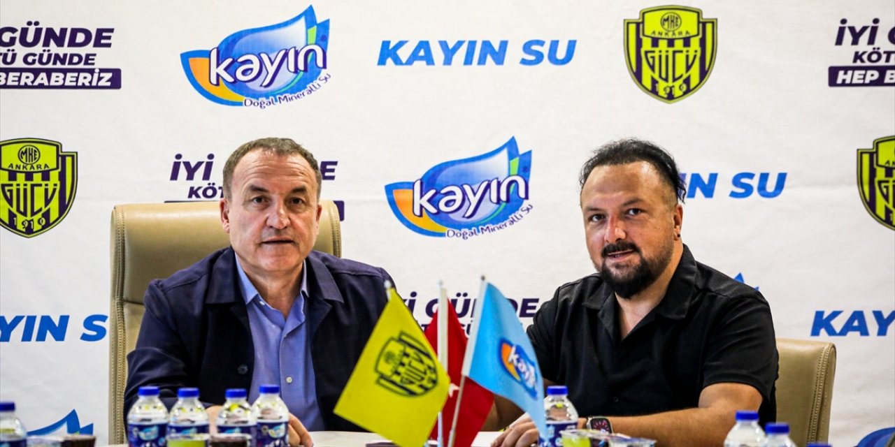 MKE Ankaragücü, Kayın Su ile sponsorluk anlaşmasını uzattı