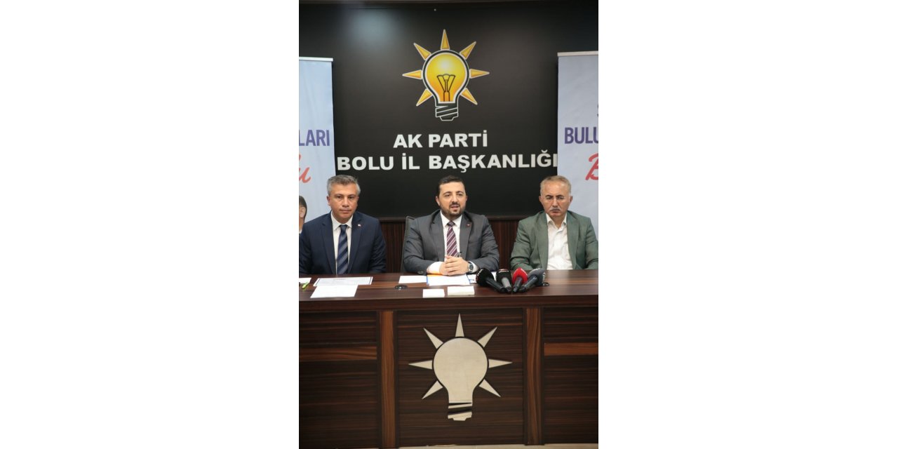 AK Parti Genel Başkan Yardımcısı Zengin Bolu'da "Şehir Buluşmaları" toplantısında konuştu: