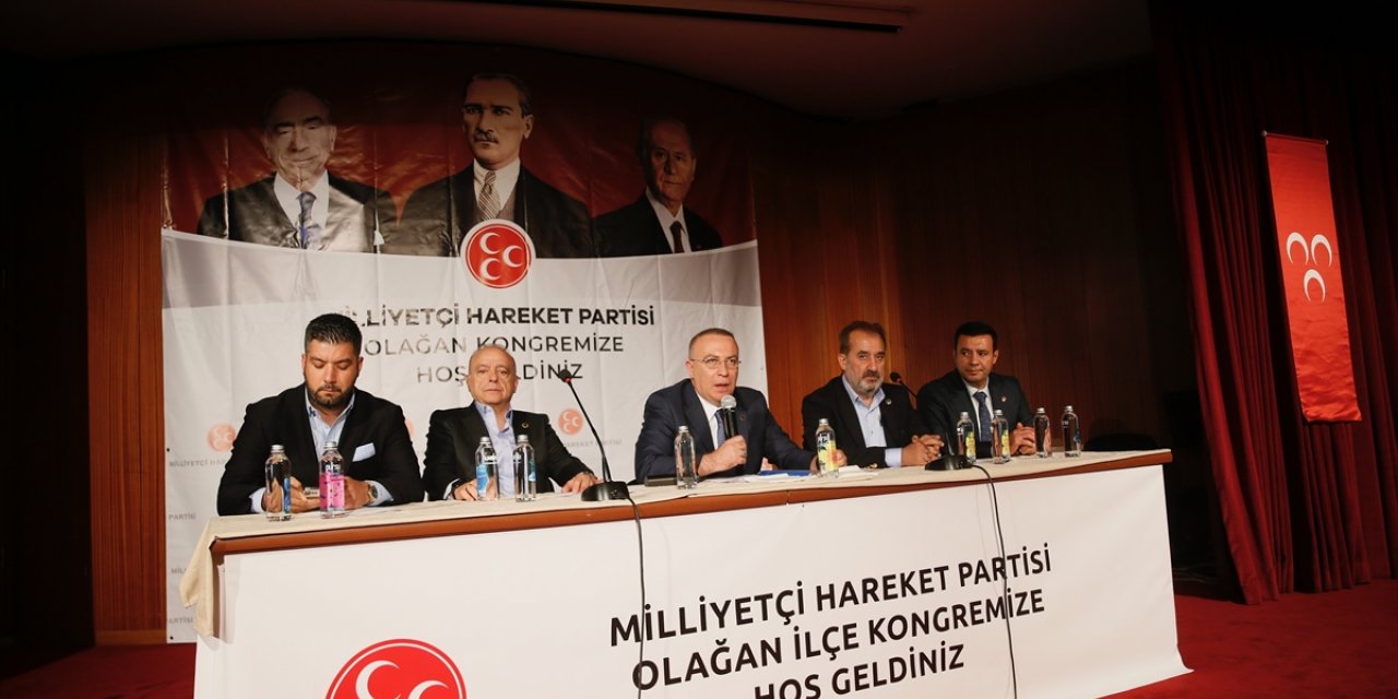 MHP Genel Başkan Yardımcısı Yönter, Eskişehir'de partisinin ilçe kongresinde konuştu: