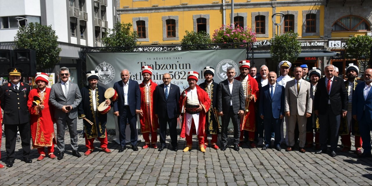 Trabzon'un fethinin 562. yıl dönümü kutlandı