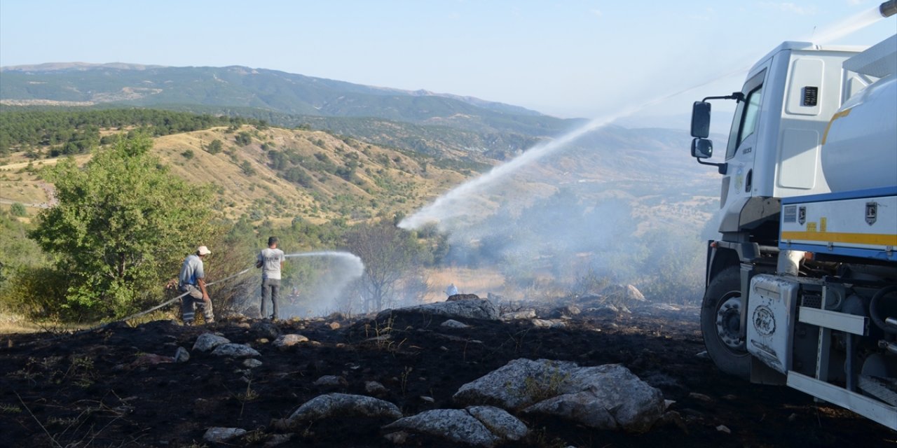 Çankırı'da çıkan orman yangını söndürüldü