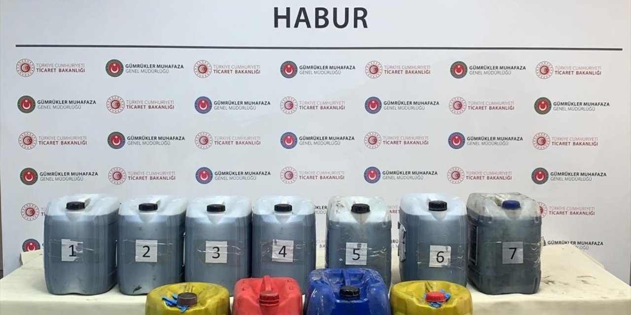 Habur Gümrük Kapısı'nda 245 kilogram uyuşturucu ele geçirildi