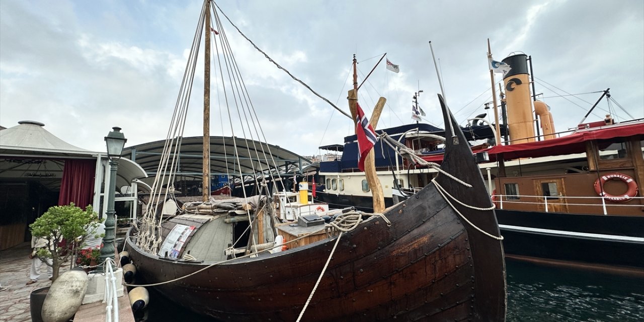 Viking yelkenlisi Rahmi M. Koç Müzesi'nde ziyarete açıldı