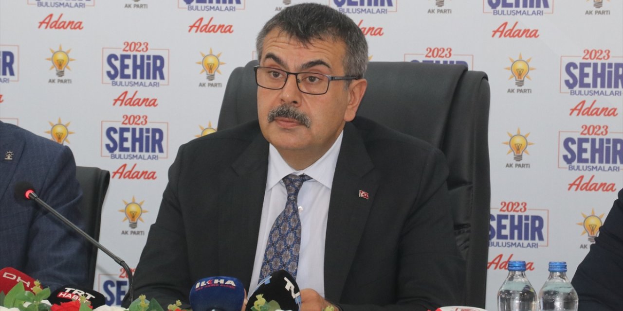 Milli Eğitim Bakanı Tekin, Adana'da konuştu: