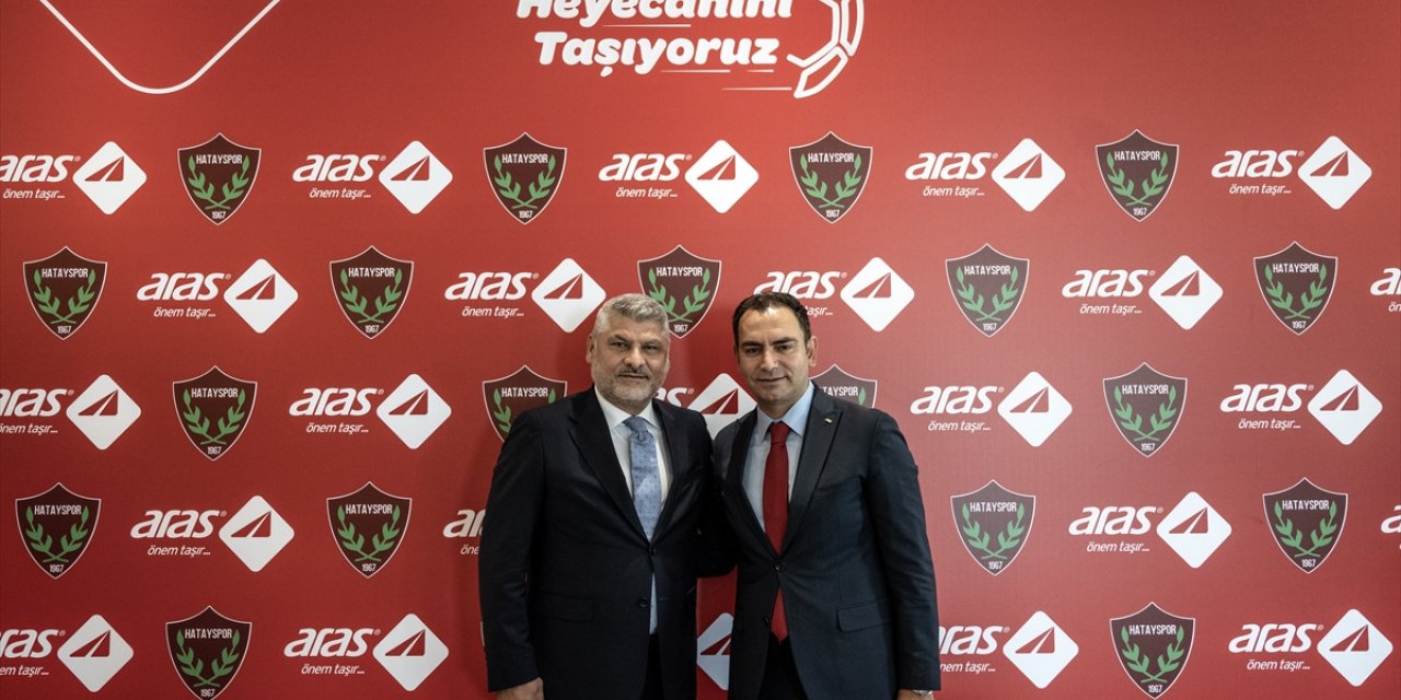 Atakaş Hatayspor, Aras Kargo ile sponsorluk anlaşması yaptı