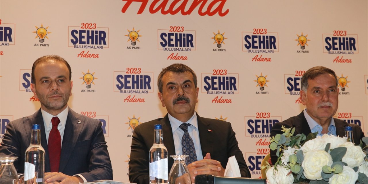 Milli Eğitim Bakanı Yusuf Tekin, Adana'da AK Parti teşkilatlarıyla buluştu: