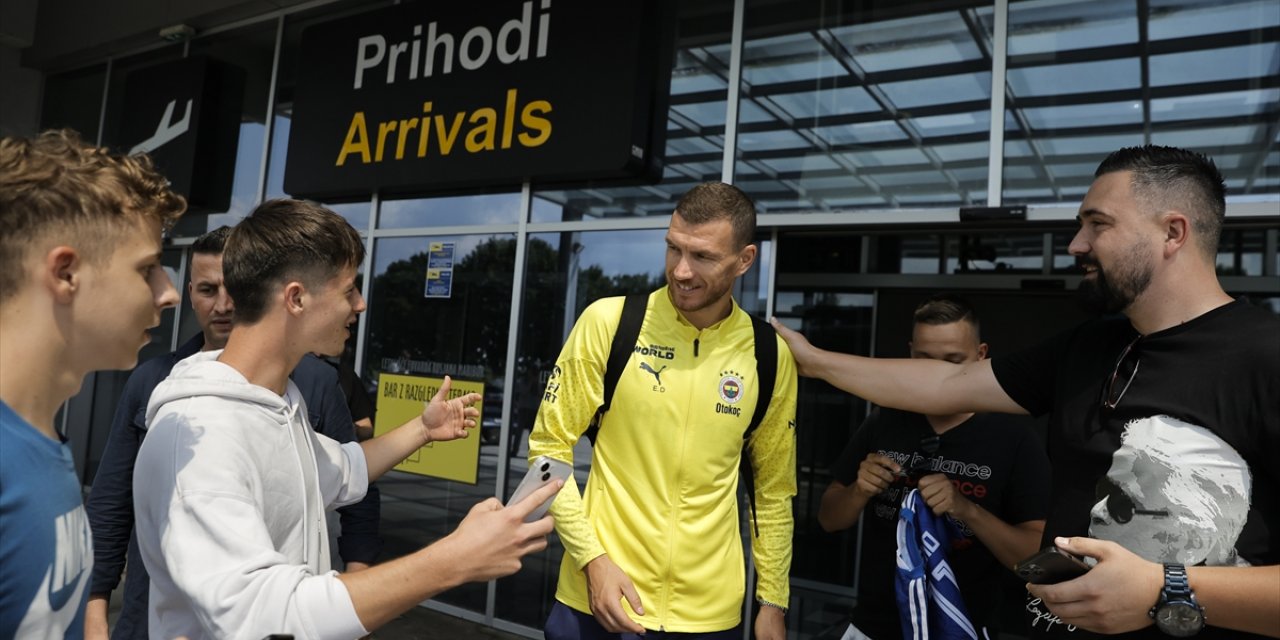 Fenerbahçe, Maribor maçı için Slovenya'ya geldi