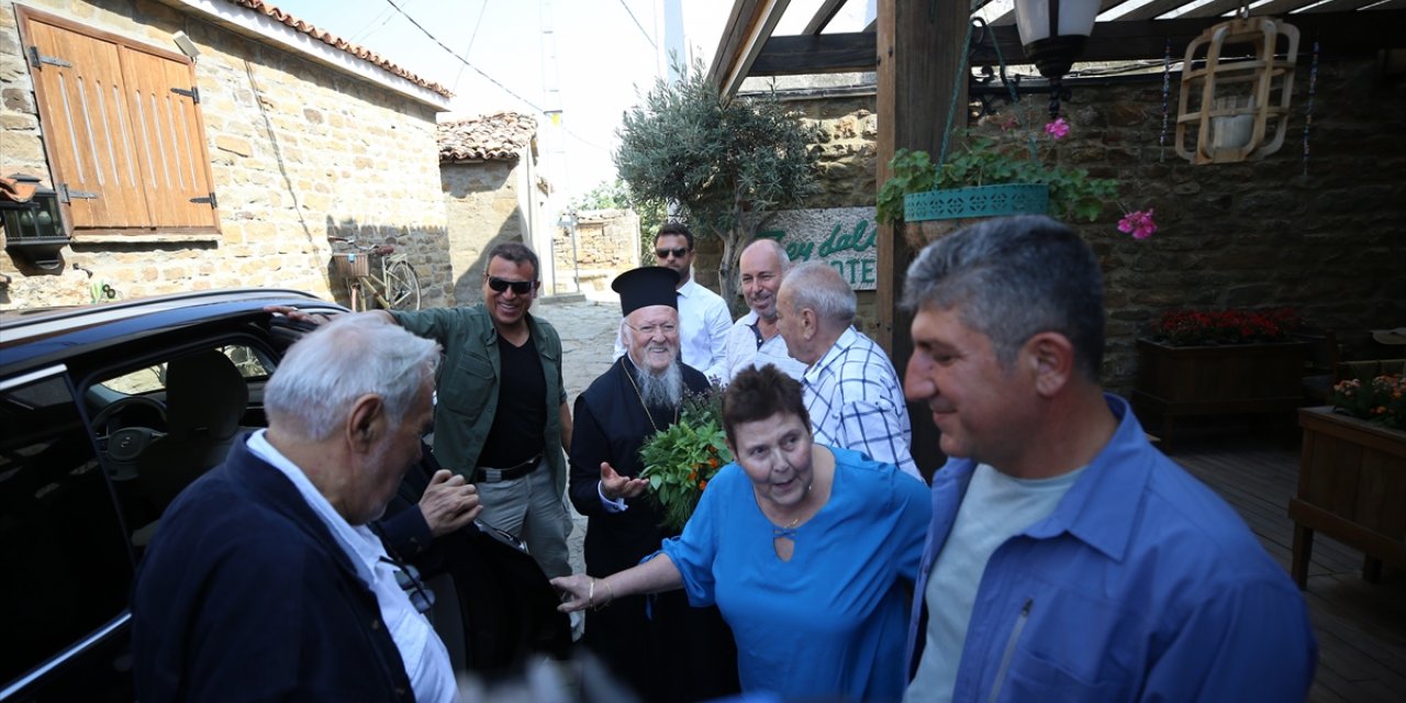 Fener Rum Patriği Bartholomeos'tan Gökçeada'ya ziyaret