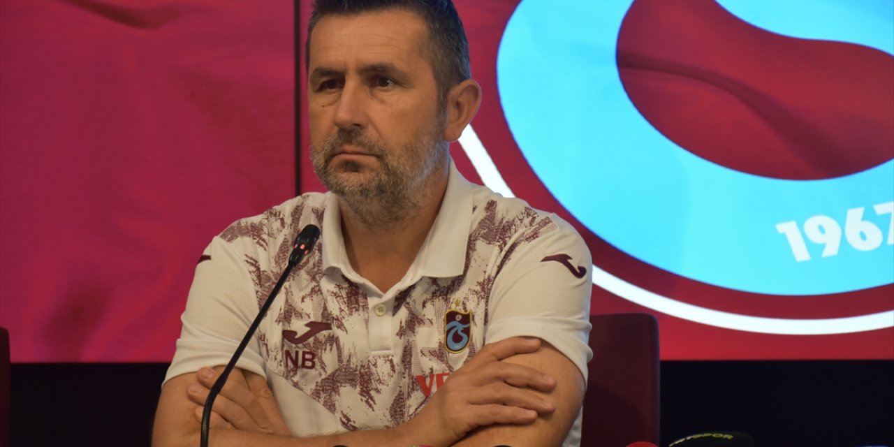 Trabzonspor teknik direktörü Bjelica, basın toplantısı düzenledi: