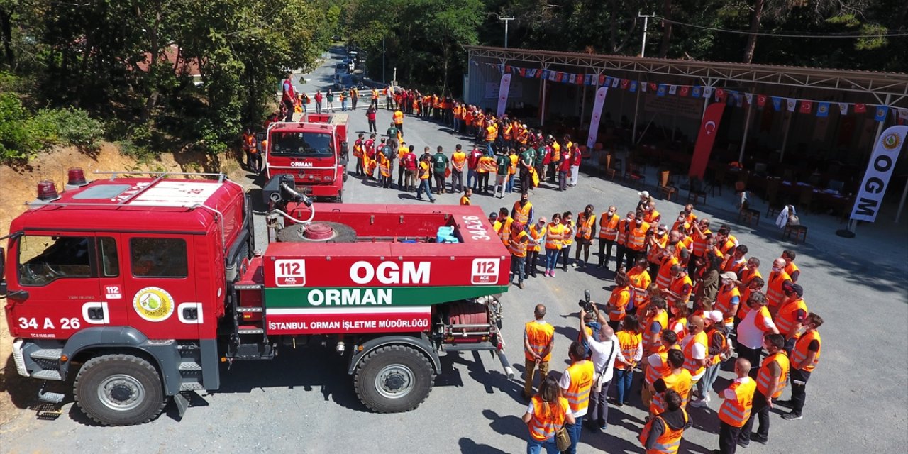 Orman yangınlarına "gönüllü" kalkanı