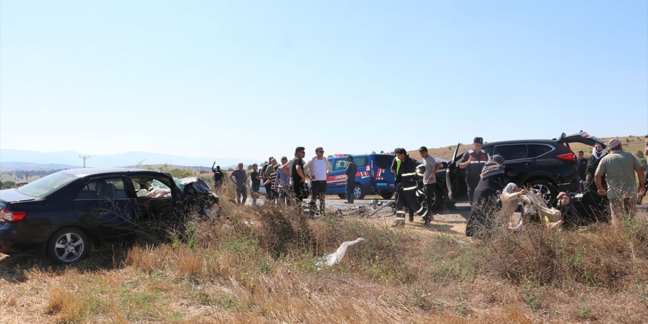 Samsun'da trafik kazasında 6 kişi yaralandı