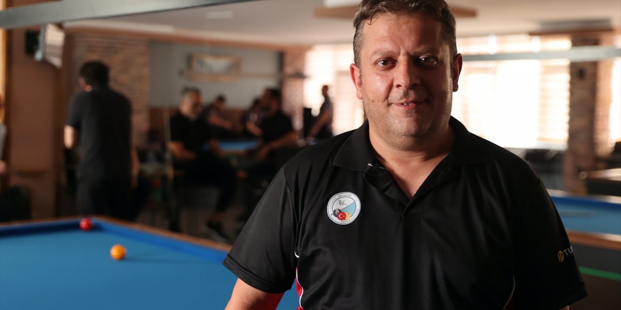 Samsun'da 3 Bant Bilardo Karadeniz Bölge Turnuvası başladı