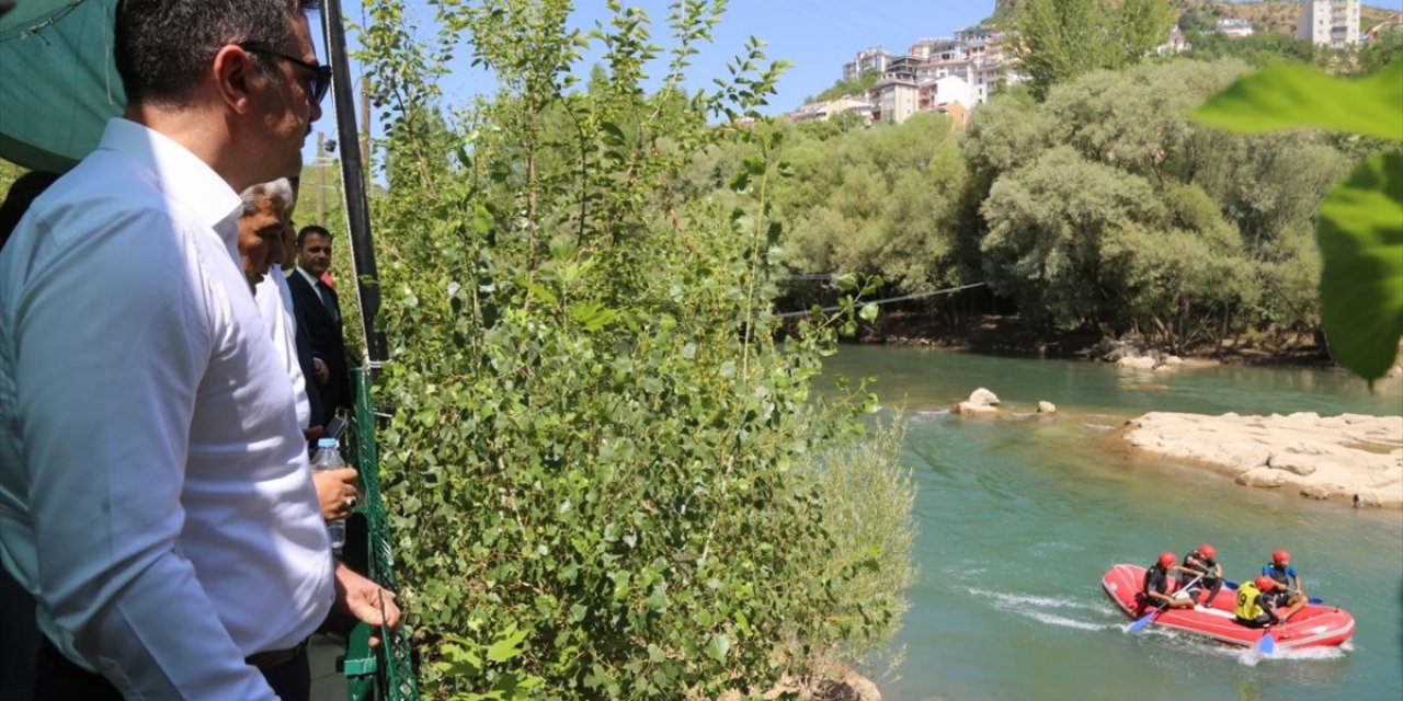 Tunceli'de ANALİG Rafting Türkiye Birinciliği müsabakaları yapıldı