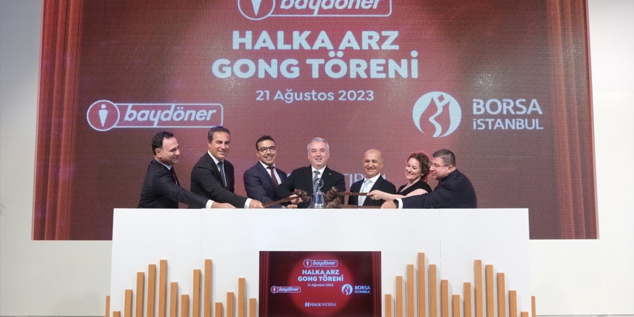 Borsa İstanbul'da gong Baydöner için çaldı