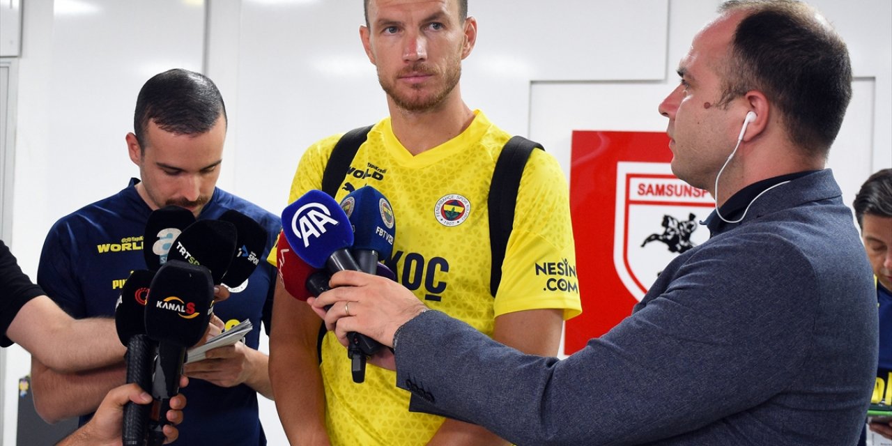 Fenerbahçeli Edin Dzeko, Samsunspor maçının ardından konuştu: