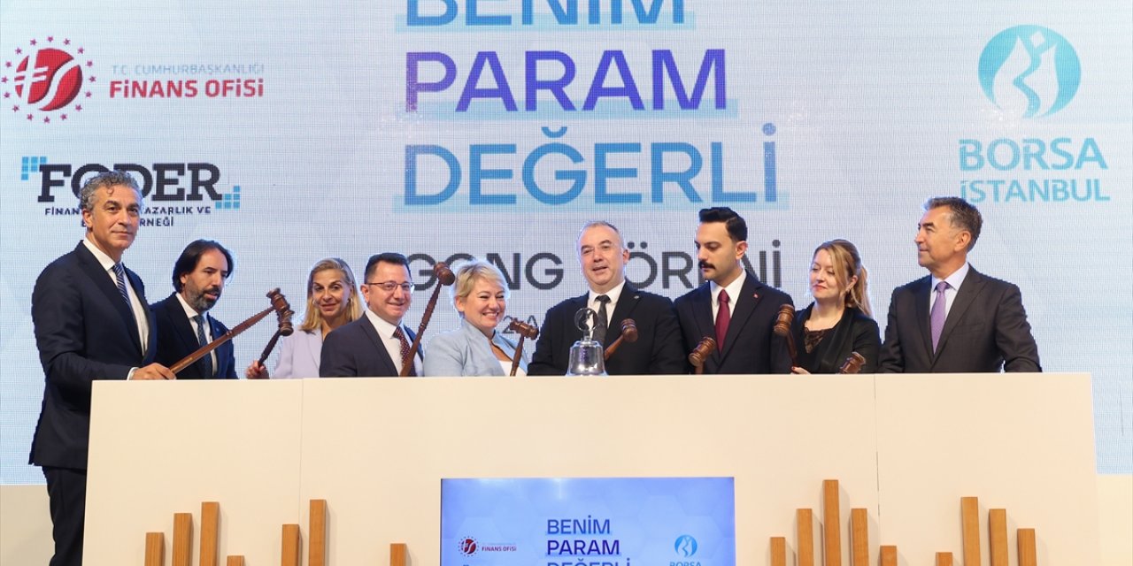 "Benim Param Değerli" projesi gong töreni ile başladı