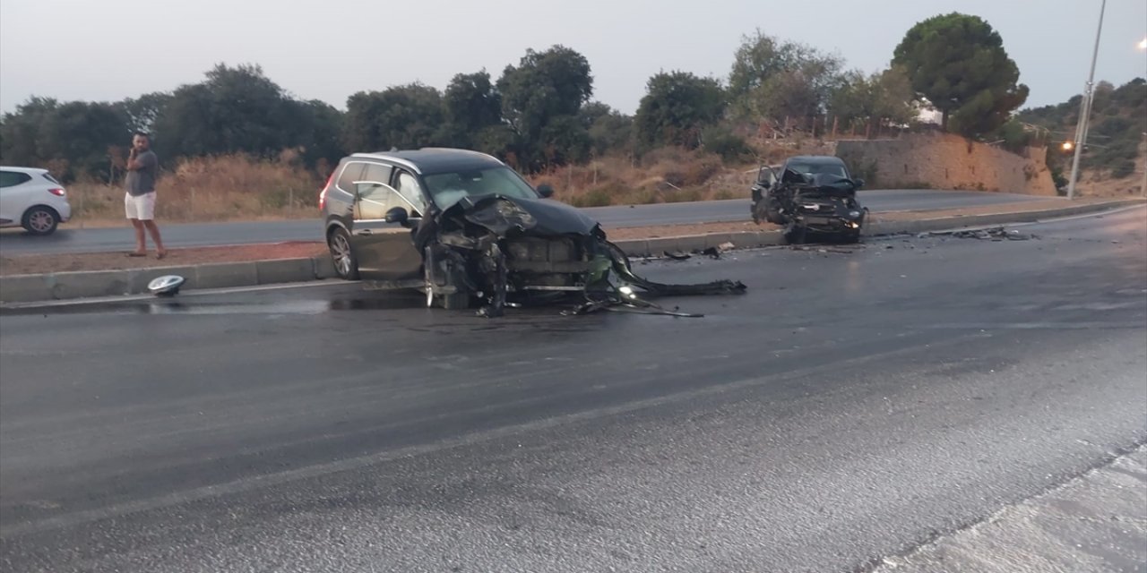 Oyuncu Olgun Şimşek Bodrum'da geçirdiği trafik kazasında yaralandı