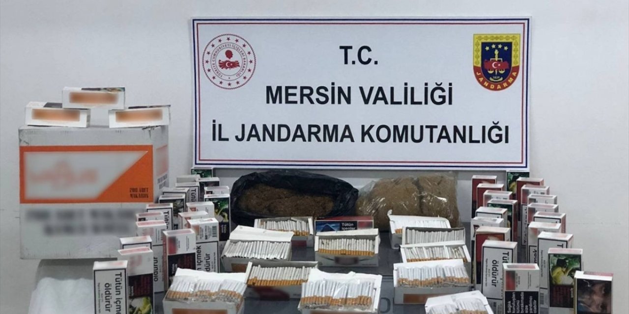 Mersin'de 13 bin makaron ele geçirildi