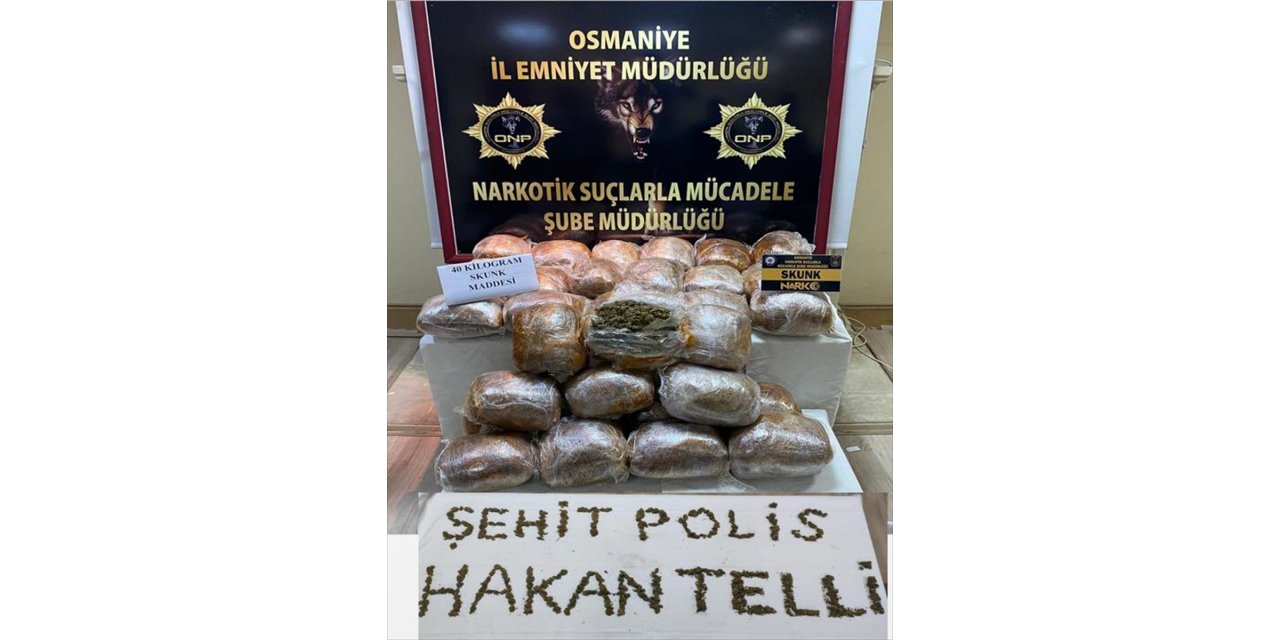 GÜNCELLEME - Osmaniye'de arpa yüklü tırda 40 kilogram sentetik uyuşturucu ele geçirildi