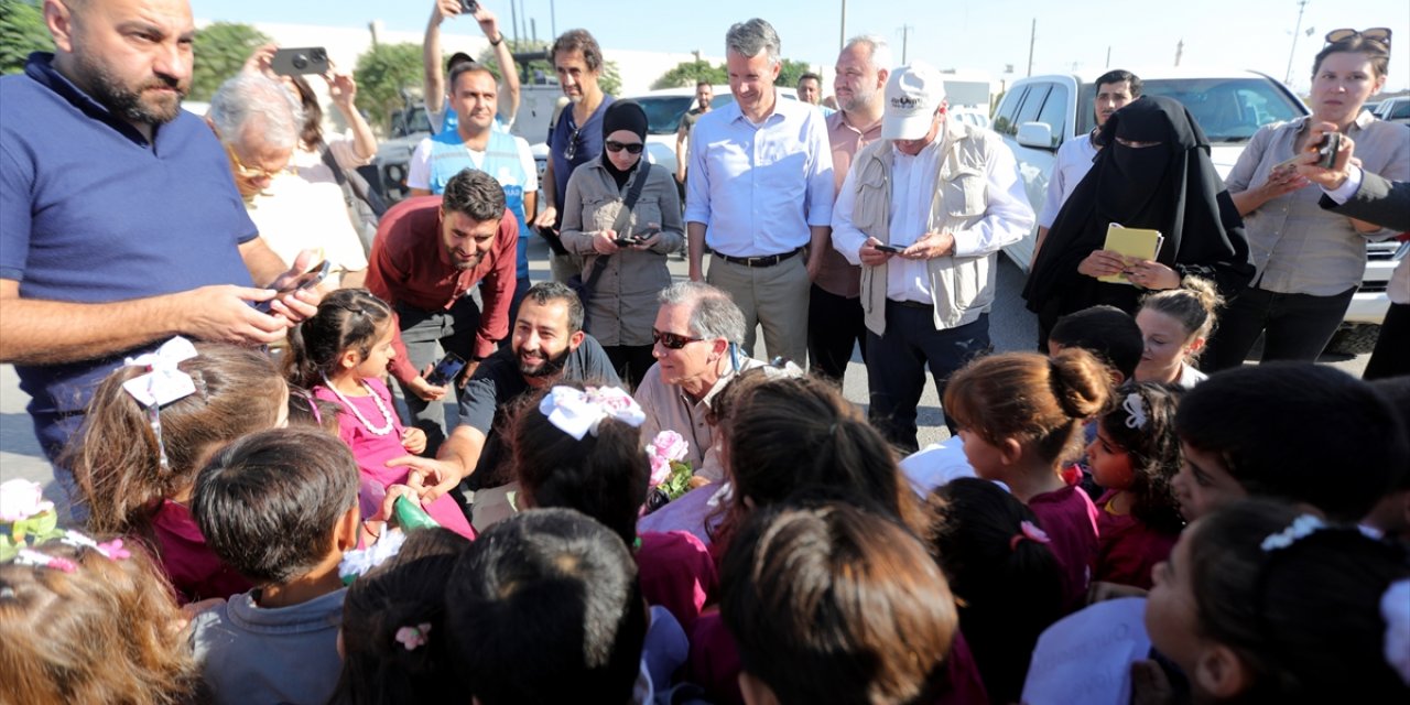 ABD Temsilciler Meclisi üyeleri, Suriye’nin kuzeyinde ziyaretlerde bulundu