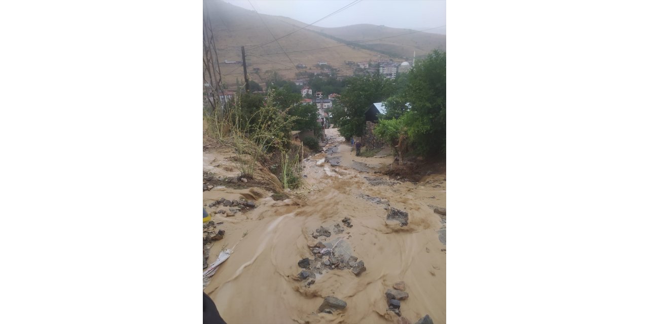 Kayseri sağanak ve dolu etkili oldu