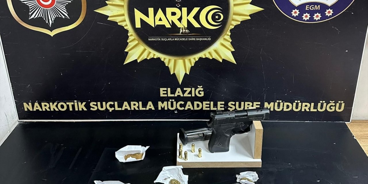 Elazığ'da uyuşturucu operasyonunda yakalanan 3 zanlı tutuklandı