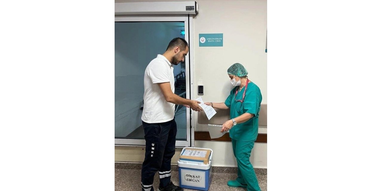 Trabzon'da beyin ölümü gerçekleşen kişinin organları 3 hastaya nakledildi