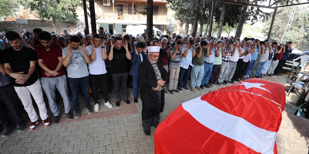 Şehit orman muhafaza memuru Tükenmez Gaziantep'te toprağa verildi