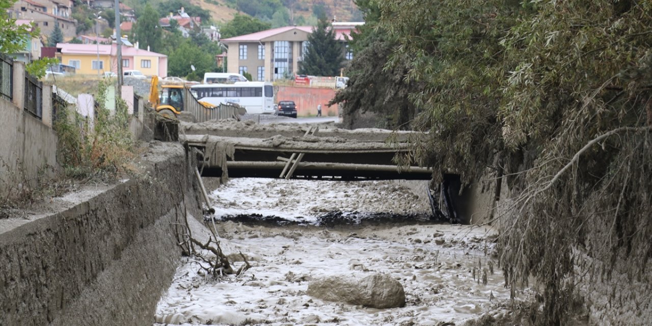 Erzincan ile Iğdır'da sağanak sonucu taşkınlar ve sel meydana geldi