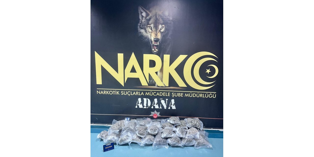 Adana'da tırda 16 kilo 820 gram esrar ele geçirildi