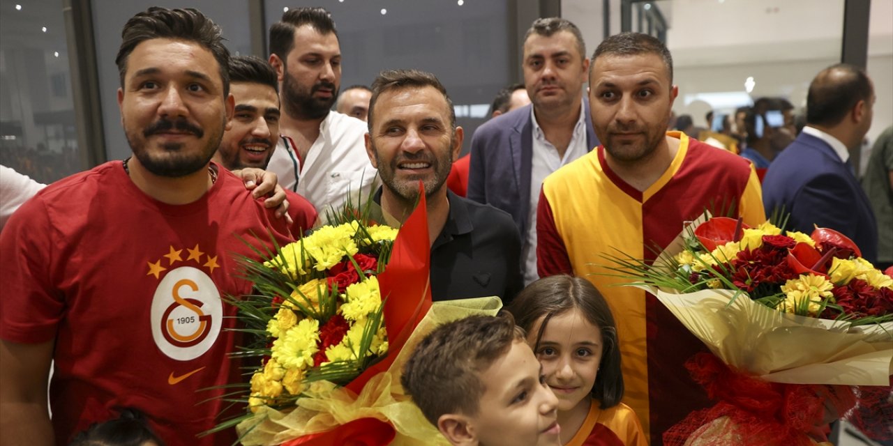 Galatasaray kafilesi, Gaziantep'e geldi