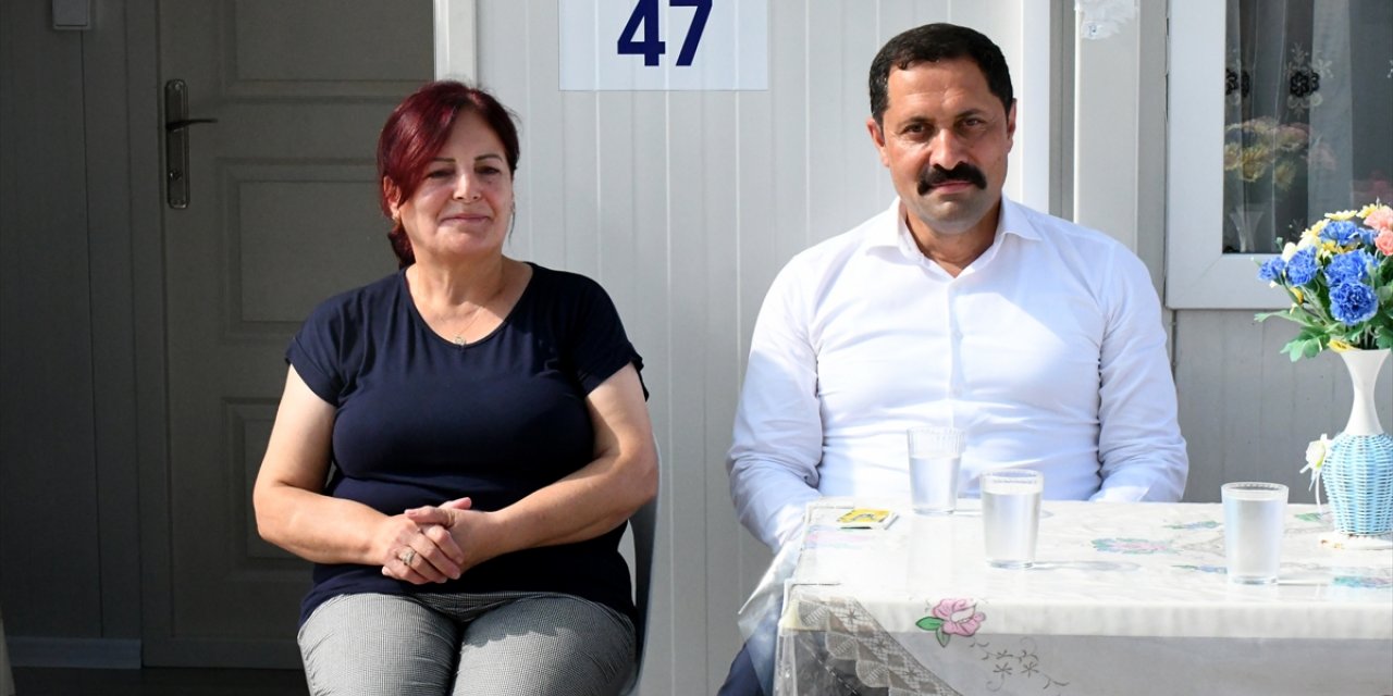 Hatay'da 158 konteyner kentte 47 bin 772 depremzede aile misafir ediliyor