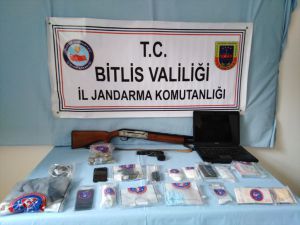 Bitlis merkezli uyuşturucu operasyonu
