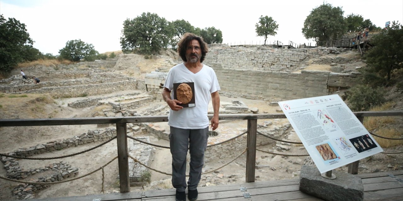 Troya Antik Kenti Kazı Başkanı Prof. Dr. Aslan, İtalya'dan aldığı uluslararası ödülü değerlendirdi: