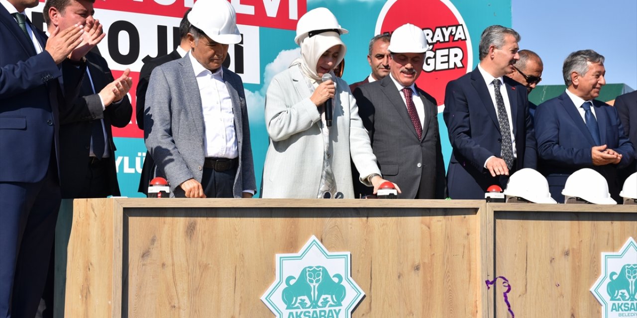 AK Parti Grup Başkanvekili Zengin Aksaray'da Konukevi temel atma törenine katıldı