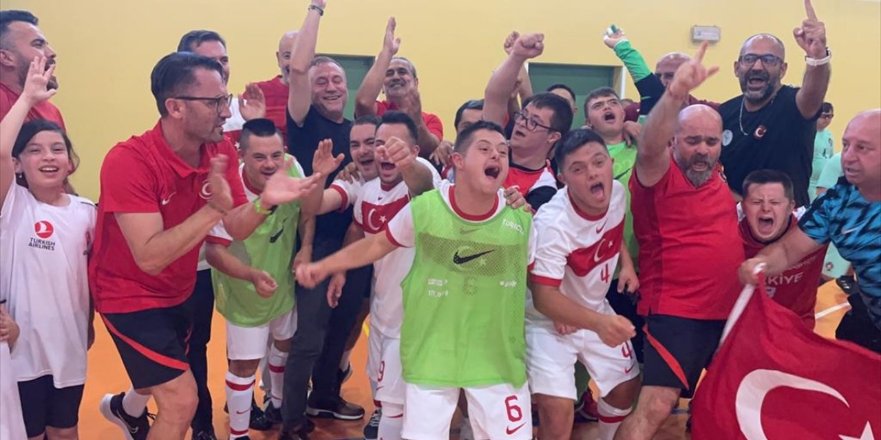 Down Sendromlu Özel Futsal Milli Takımı, Avrupa şampiyonu oldu