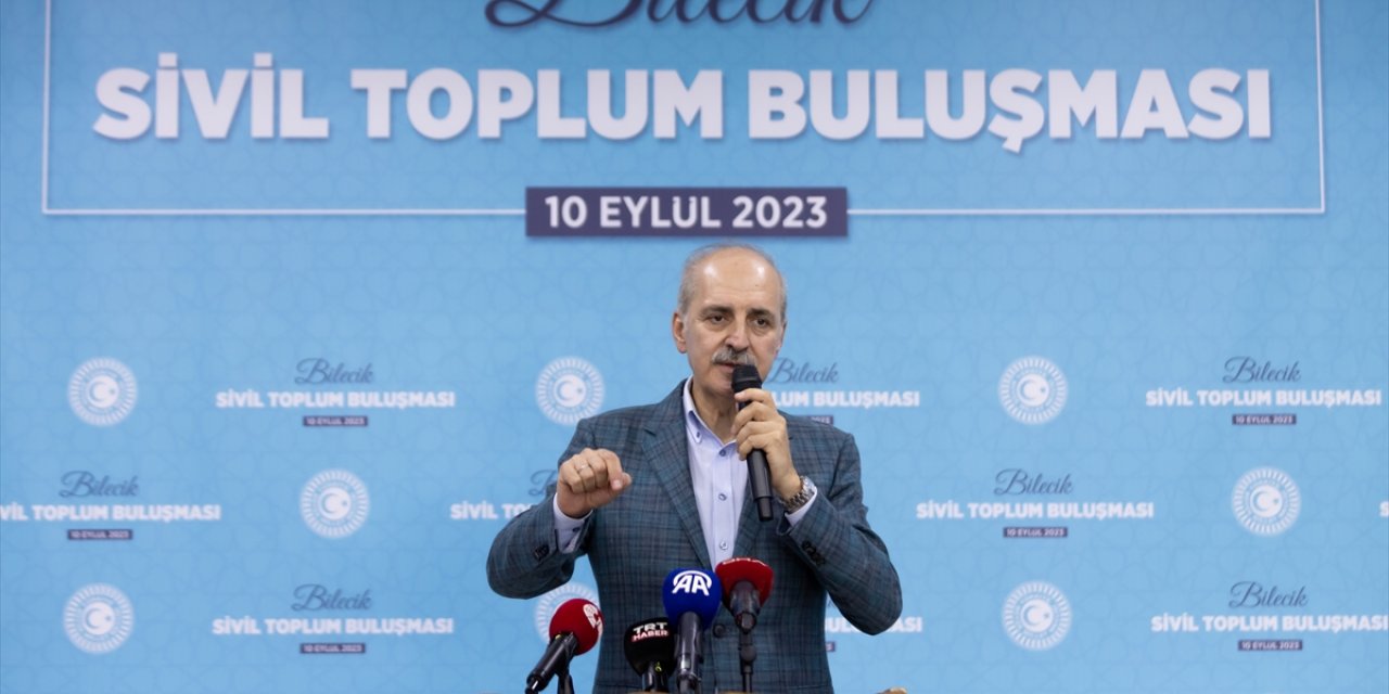 TBMM Başkanı Kurtulmuş, Bilecik Sivil Toplum Buluşması Programı'nda konuştu: