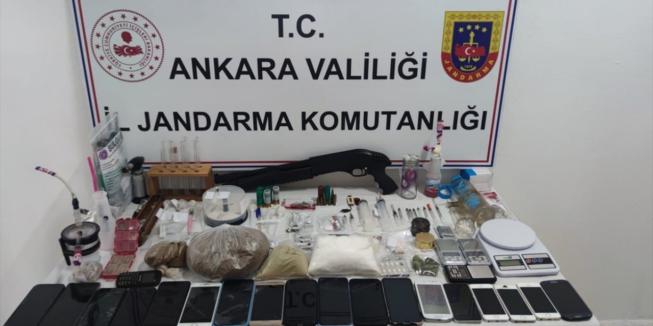 Ankara'da uyuşturucu operasyonunda 28 şüpheli gözaltına alındı